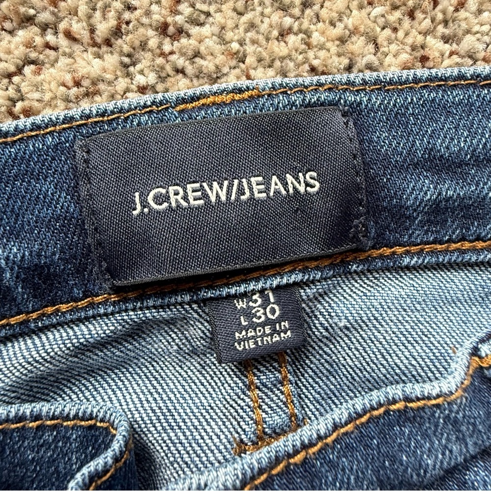 J. Crew Men's Dark and Light Blue Straight Jeans Trio 31x30 - Picture 7 of 12